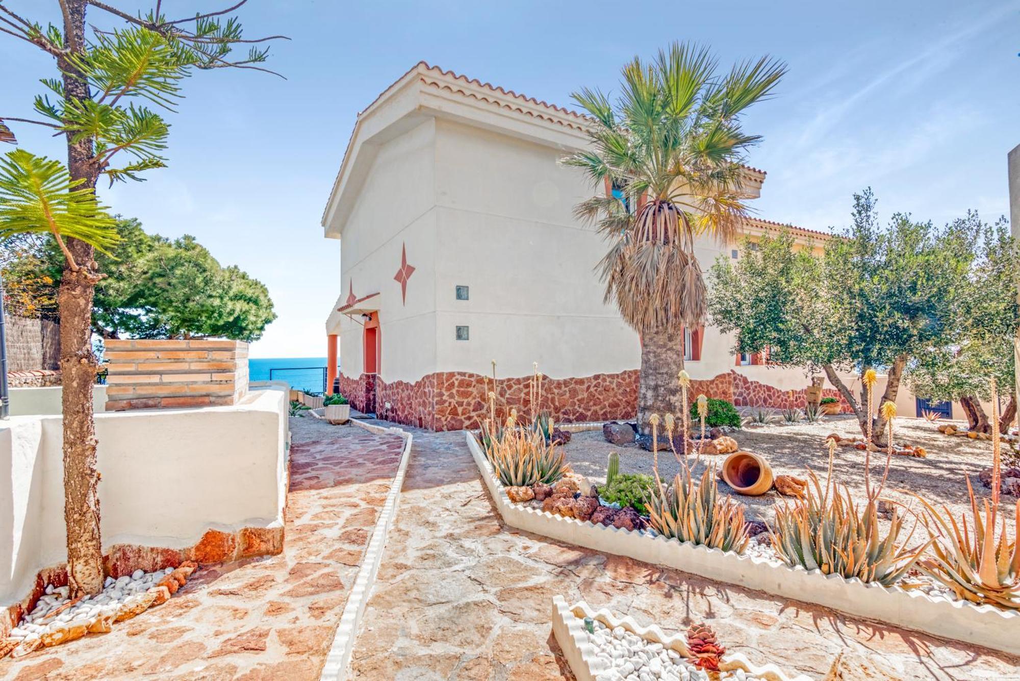 אלמריה Villa Infinity Sea Views I Pool I Bbq I Jacuzzi מראה חיצוני תמונה