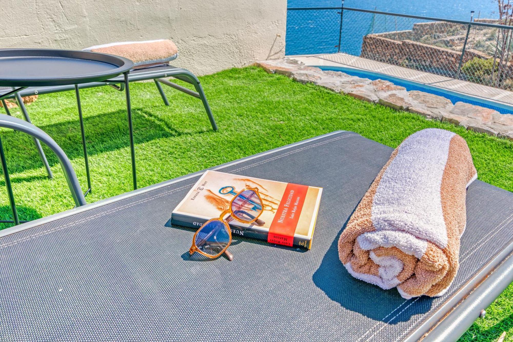 אלמריה Villa Infinity Sea Views I Pool I Bbq I Jacuzzi מראה חיצוני תמונה